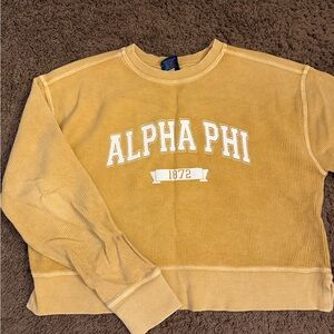 Alpha phi sweatshirt